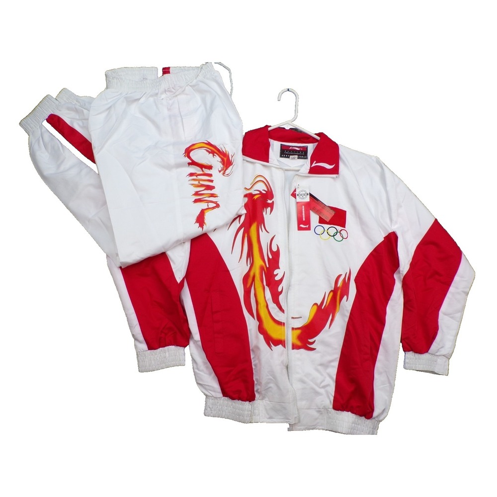 Beijing 2008 Olympics Team China Cultural Track Jacket 4XL NWT Deadstock Li-Ning